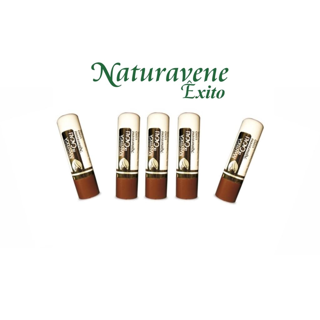 Kit 5 Manteiga De Cacau Naturavene Luxo 3,6g