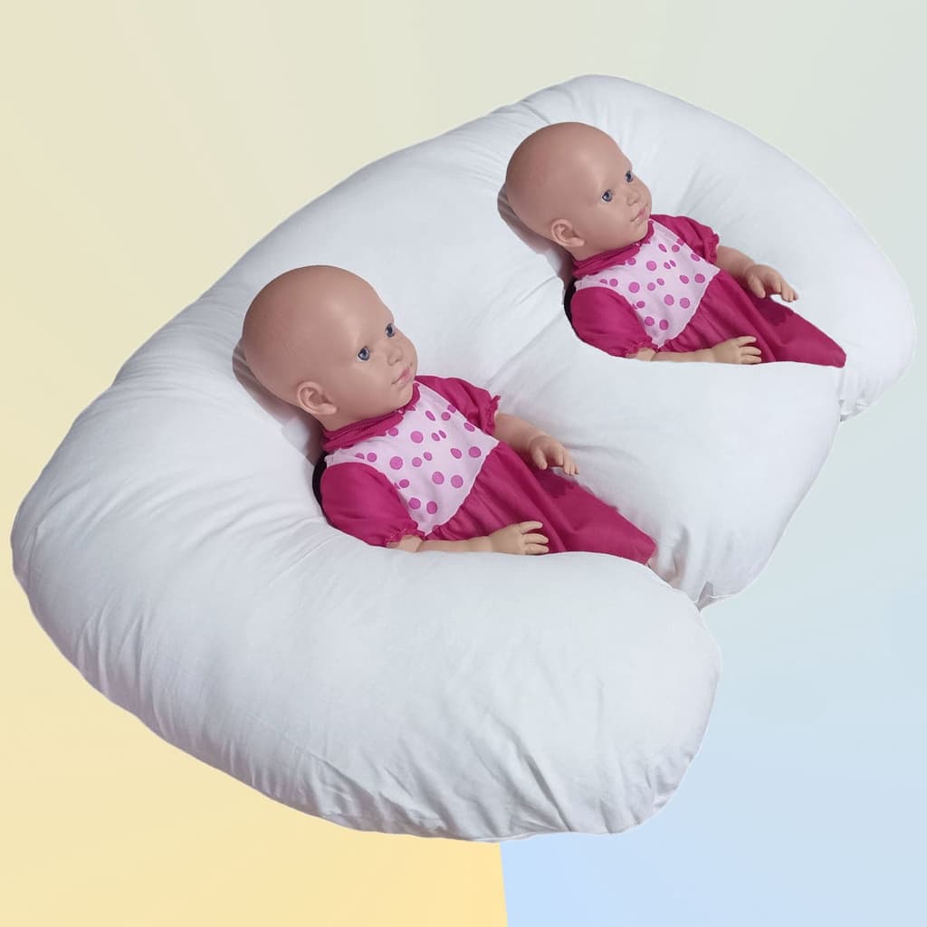 Travesseiro Bebê Gêmeos Amamentar