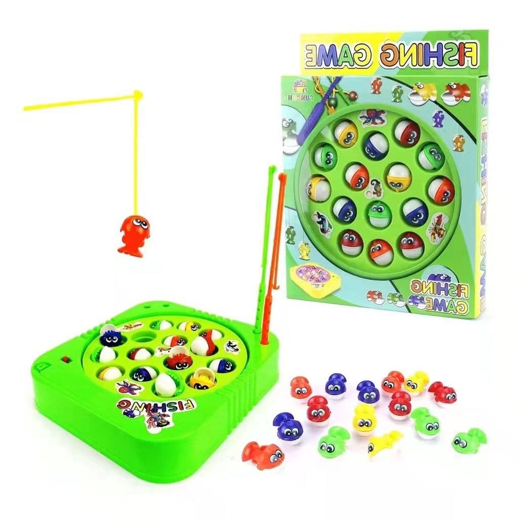 Brinquedo Infantil Jogo De Pescar Pega Peixe Pesca Maluca