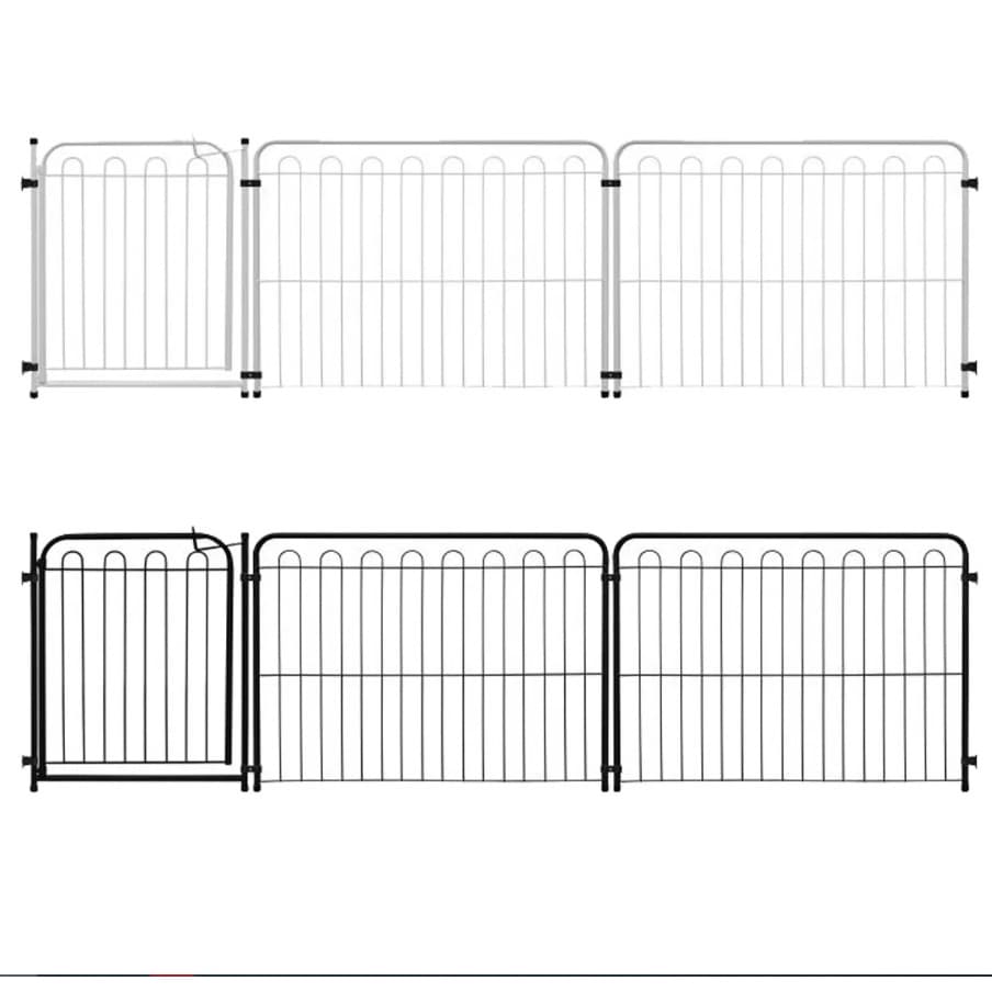 Kit Cercado Grade + Portão Pet + 2 Módulos 69cm Proteção Alcance Linear 1,95m
