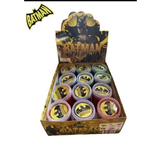 Slime Batman+ Boneco Surpresa 12 unidades