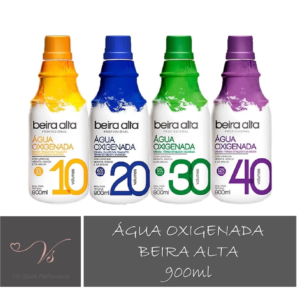 Água Oxigenada Beira Alta Cremosa - OX 900ml