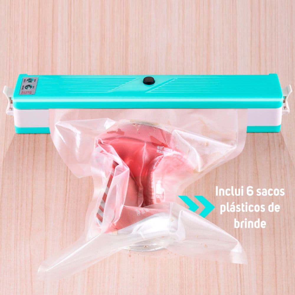 Seladora a Vácuo Doméstica 220v para Alimentos Frutas ou Objetos