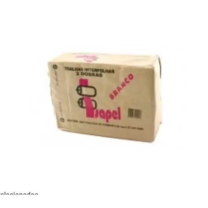 Toalhas interfolha 2d branco 22x20,5cm 1000undd Isapel (Rosa)