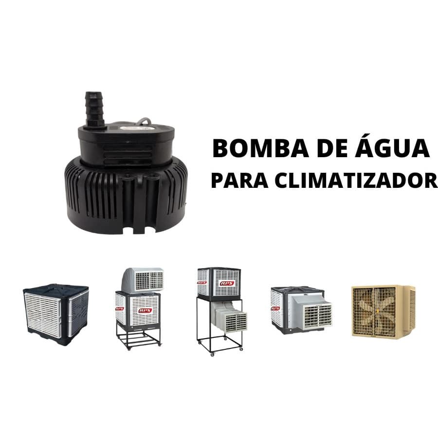 Bomba D’Água 220V 45W 2500 L/h para Climatizador Evaporativo