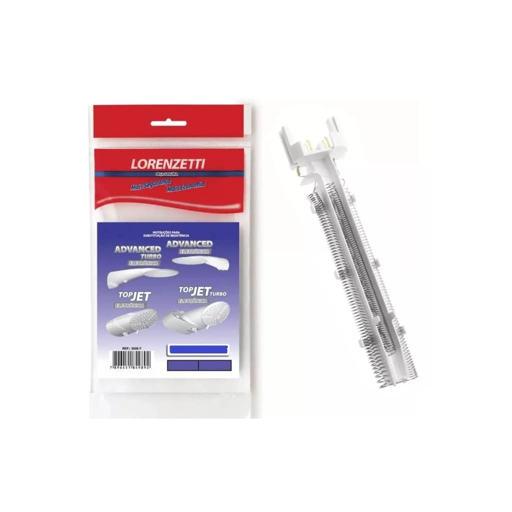 Resistência Chuveiro Advanced e Topjet Eletrônico Original Lorenzetti