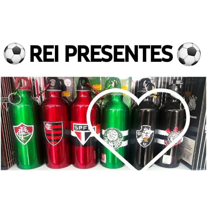 Garrafa de Alumínio 500ml !!! Varios TIMES para você escolher.
