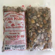 Cascalho De Rio Nº 4 Para Aquários 1kg