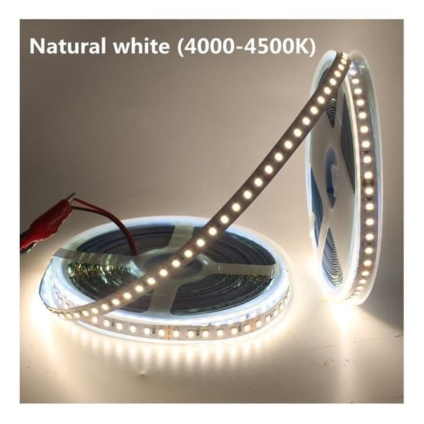Fita Led 120 Leds/m Branco MORNO 4000k 12v 120V  iluminação de led para casas, jardins, carros, decoração