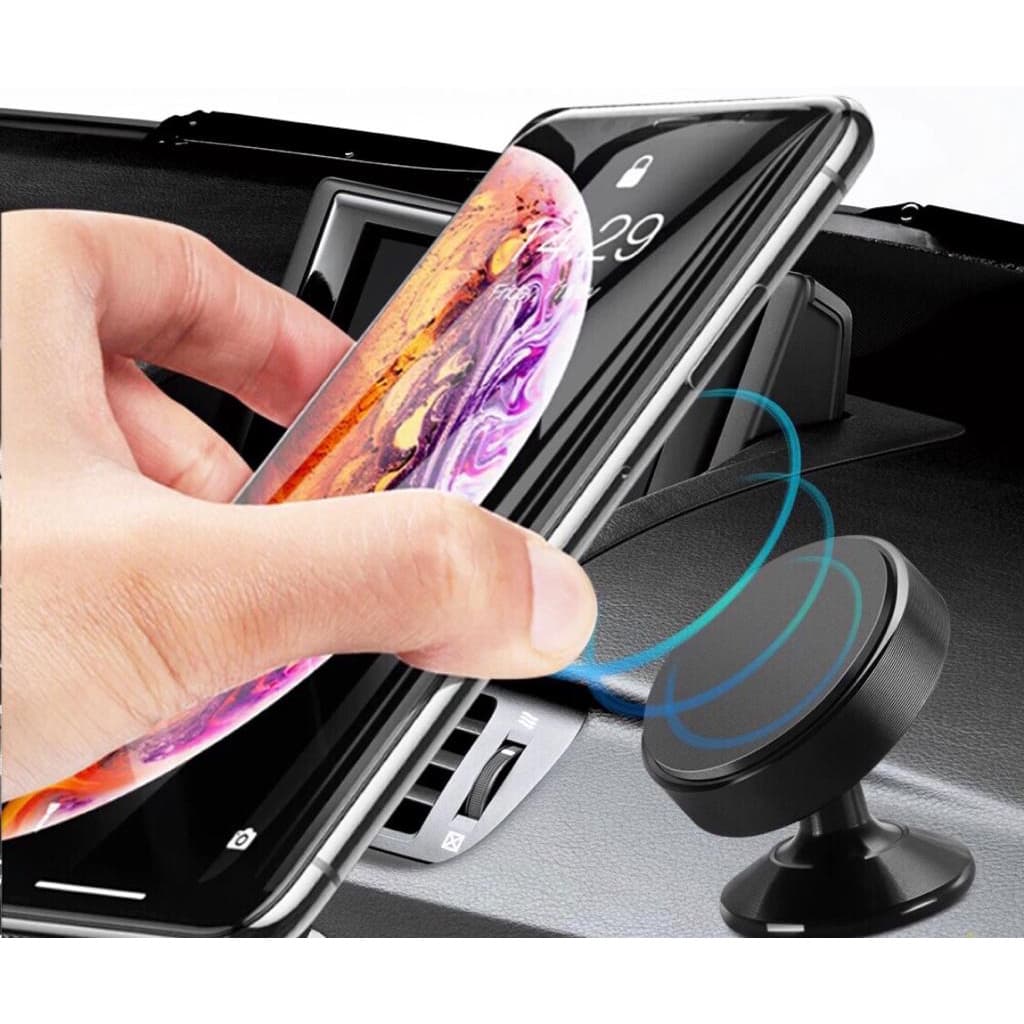 Suporte Magnético Veicular para Celular rotação 360º (Suporte com Imã)
