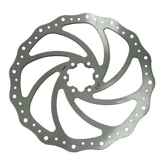 Disco De Freio Rotor Elleven Freio - 6 Furos 203mm Dh Mtb Bike