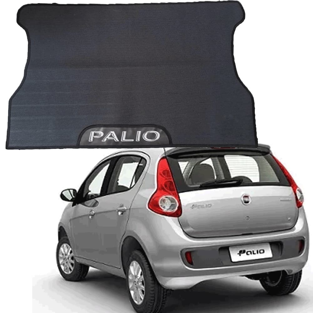 TAPETE EMBORRACHADO PARA PORTA MALA MALAS PALIO 2015 a 2022 ESPECIFICO DO CARRO