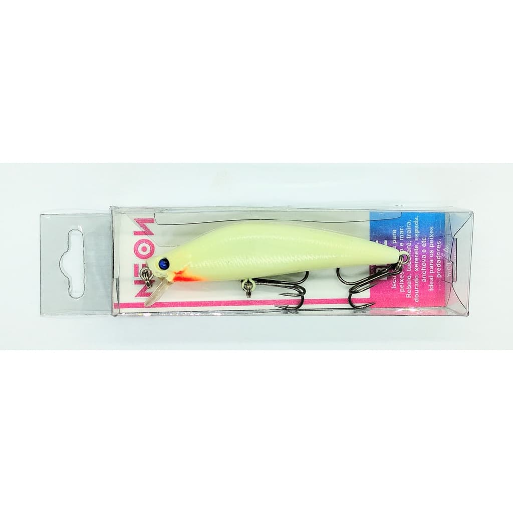 isca artificial neon profissional marca bpc fluorescente isca noturna e diurna pesca em rio praia pesqueiro robalo tucunaré traíra espada dourado isca de meia água