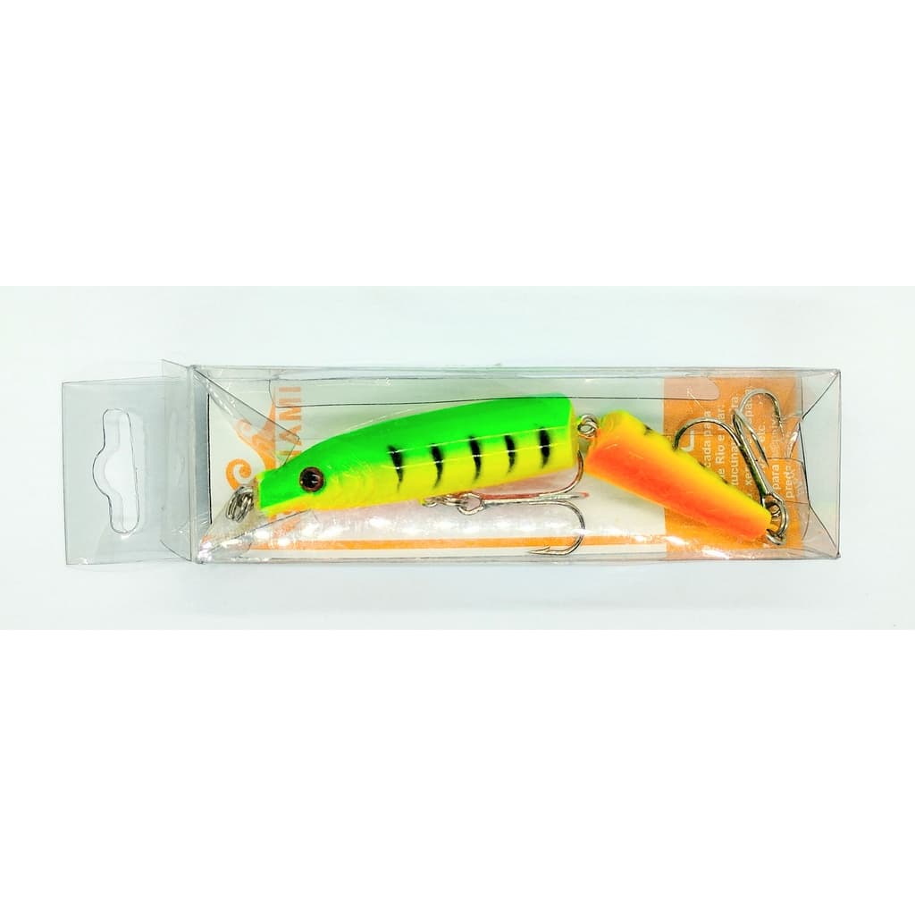 Isca artificial TSUNAMI profissional marca BPC para robalo tucunaré traíra dourado nado perfeito grateias reforçadas, isca emita um peixe de verdade no nado, grateias reforçadas pintura holográfica com acabamento perfeito isca testada e aprovada para rio,