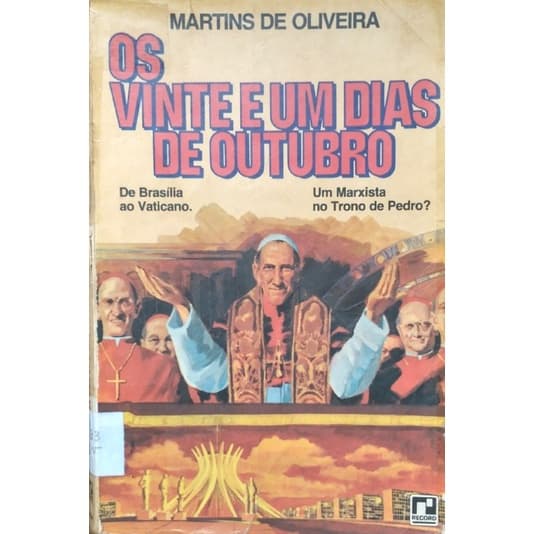 Livro - Os Vintes E Um Dias De Outubro - Martins De Oliveira