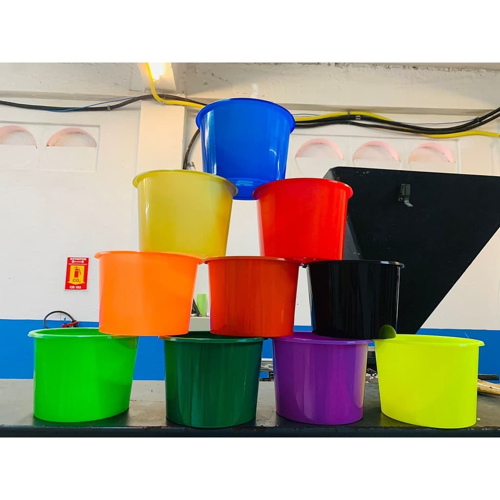 30 unidades balde de pipoca 1,5L de plástico