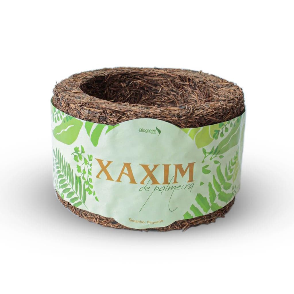Vaso Xaxim de Palmeira Natural para Samanbaias Tipo Fibra de Coco Vários Tamanhos!