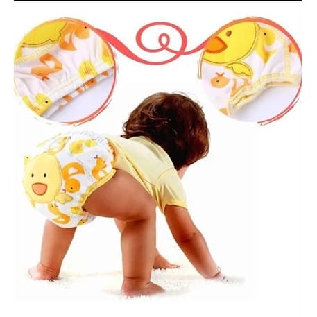 Tapa Fraldas para bebês Estampado de Bichinhos Divertidos - Fralda de Transição e Treinamento