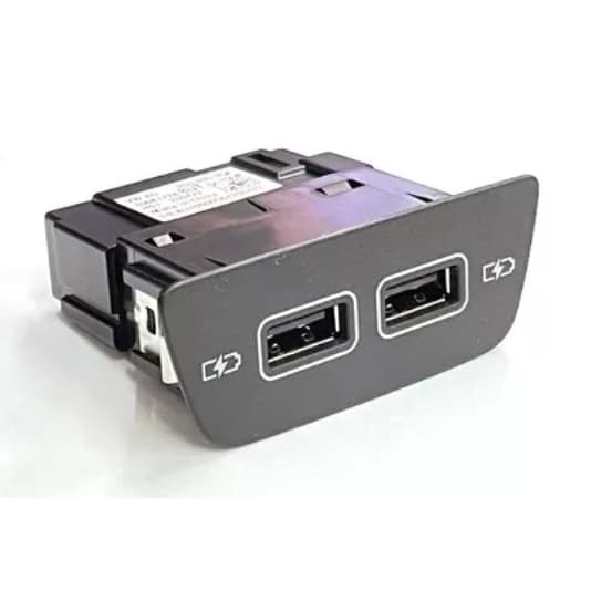 Conector Duplo Usb Parte Traseira vw Polo 2018/2022 2g0035954 vw Tcross a partir de 2019