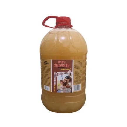 Shampoo Pet Shower Jaborandi 5 Litros para Pet Shop, Banho e Tosa e Clínica Veterinária