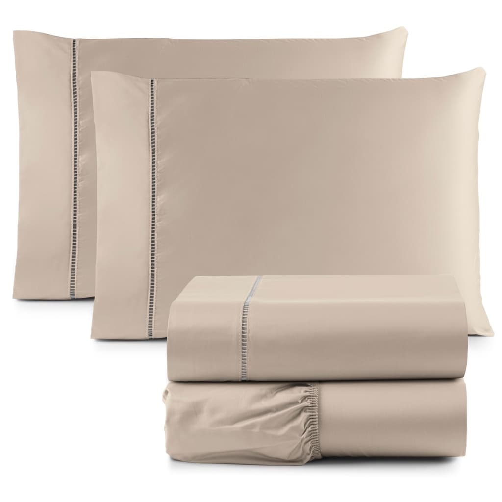 LENÇOL QUEEN AVULSO COM ELÁSTICO PARA CAMA QUEEN PERCAL 600 FIOS AVELUDADO