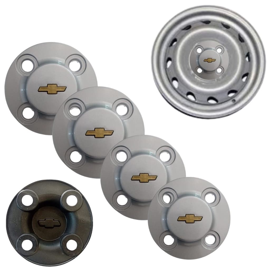 kit calotinha central tampa cubo de roda gm onix corsa montana aro 13 14 15