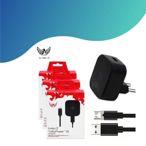 Carregador TurboPower 28,5W com Cabo V8 1 Metro Altomex - AL-7080-V8