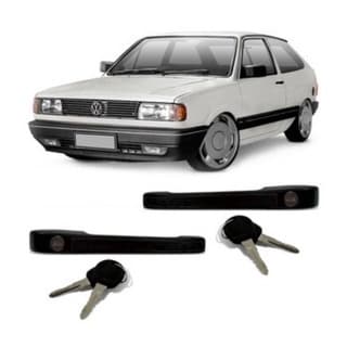 Maçaneta Externa porta Gol Parati Saveiro Voyage quadrados 1987 A 1994 Lado Direito Esquerdo