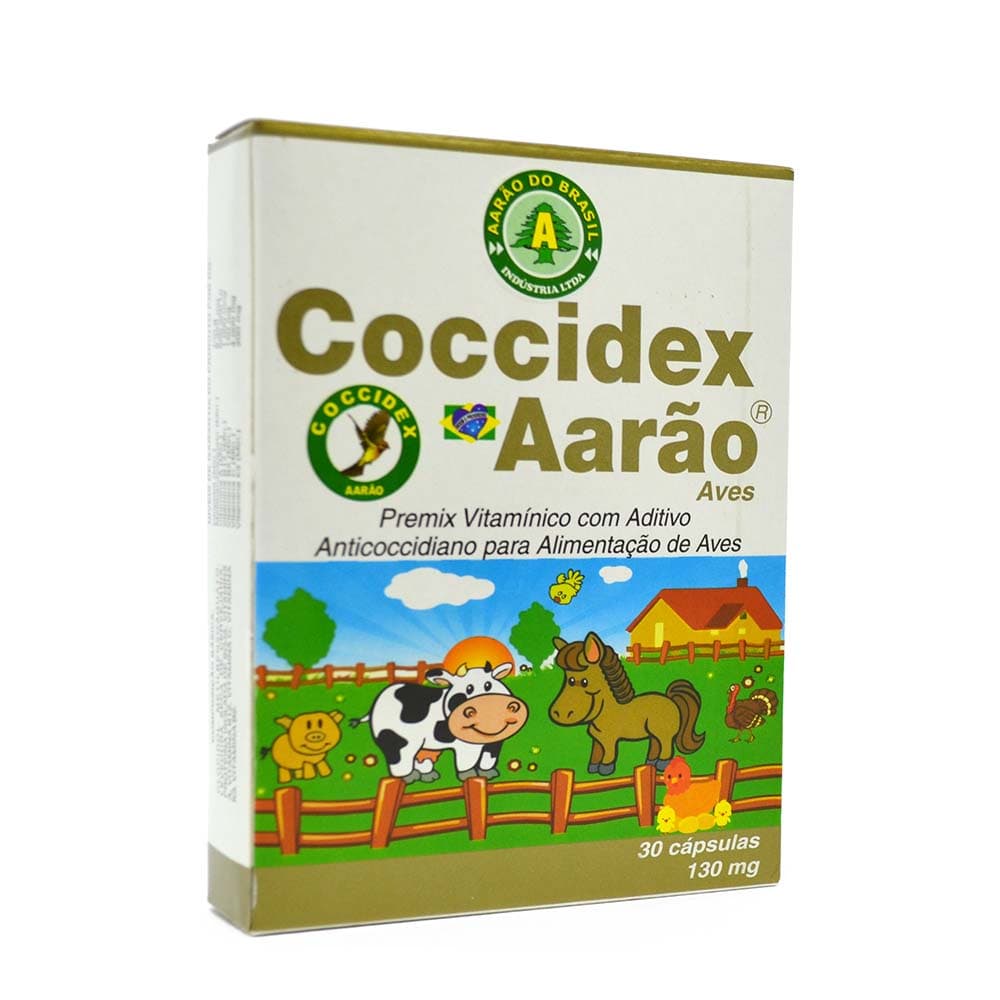 Coccidex AArão 30 Cápsulas.