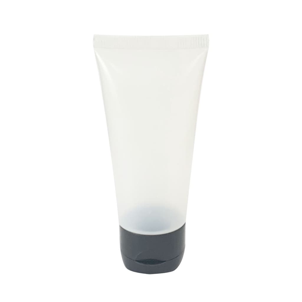 Bisnaga Plástica Natural 60ml C/ Tampa Flip Top (20 Unid)