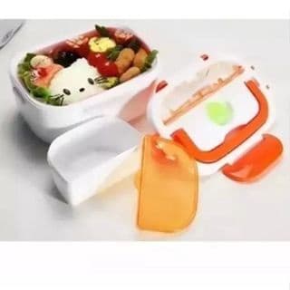 Marmita Elétrica Lancheira Lunch Box Com divisória