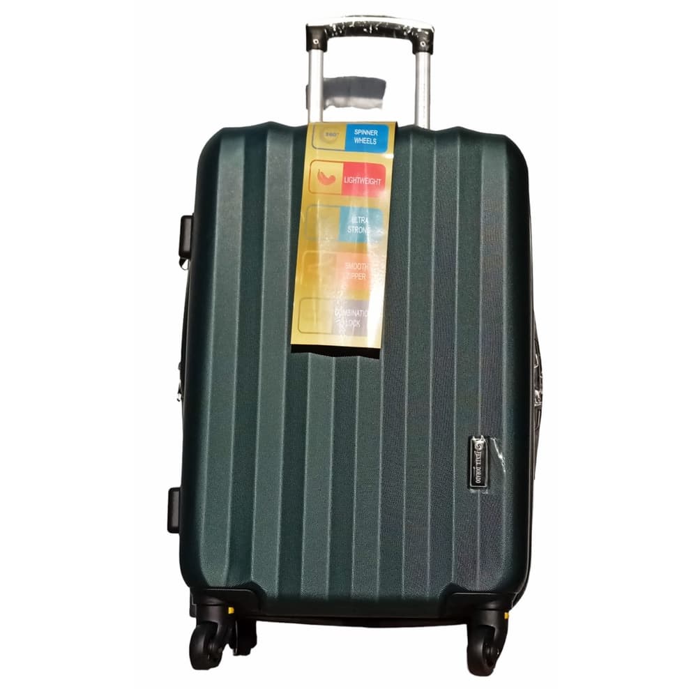 Mala de viagem despacho 15kg zíper e cadeado Material  abs com rodinhas 360° envio do brasil melhor montagem do shopee