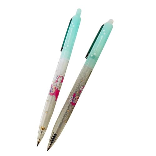 Lapiseira 0.5mm e/ou Caneta Preta 0.7mm Sanrio Cinnamoroll & Crayon Shinchan [Unidade]