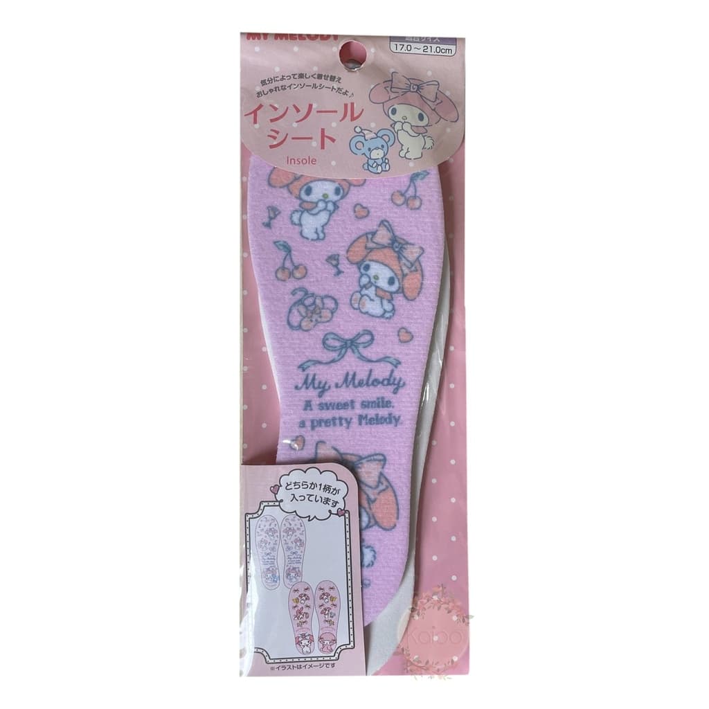 Palmilha Infantil Sanrio MY MELODY - 17 à 21cm