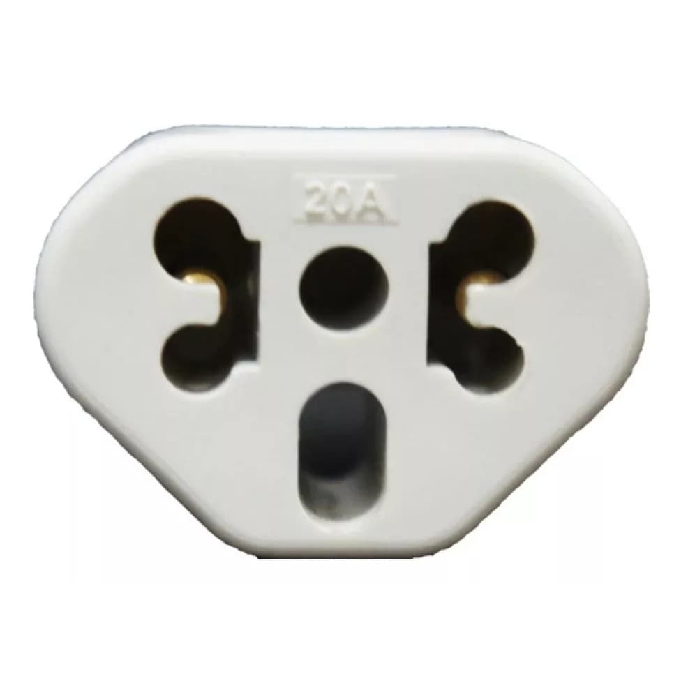 Adaptador Tomada 20a 10a Bob Love Antigo