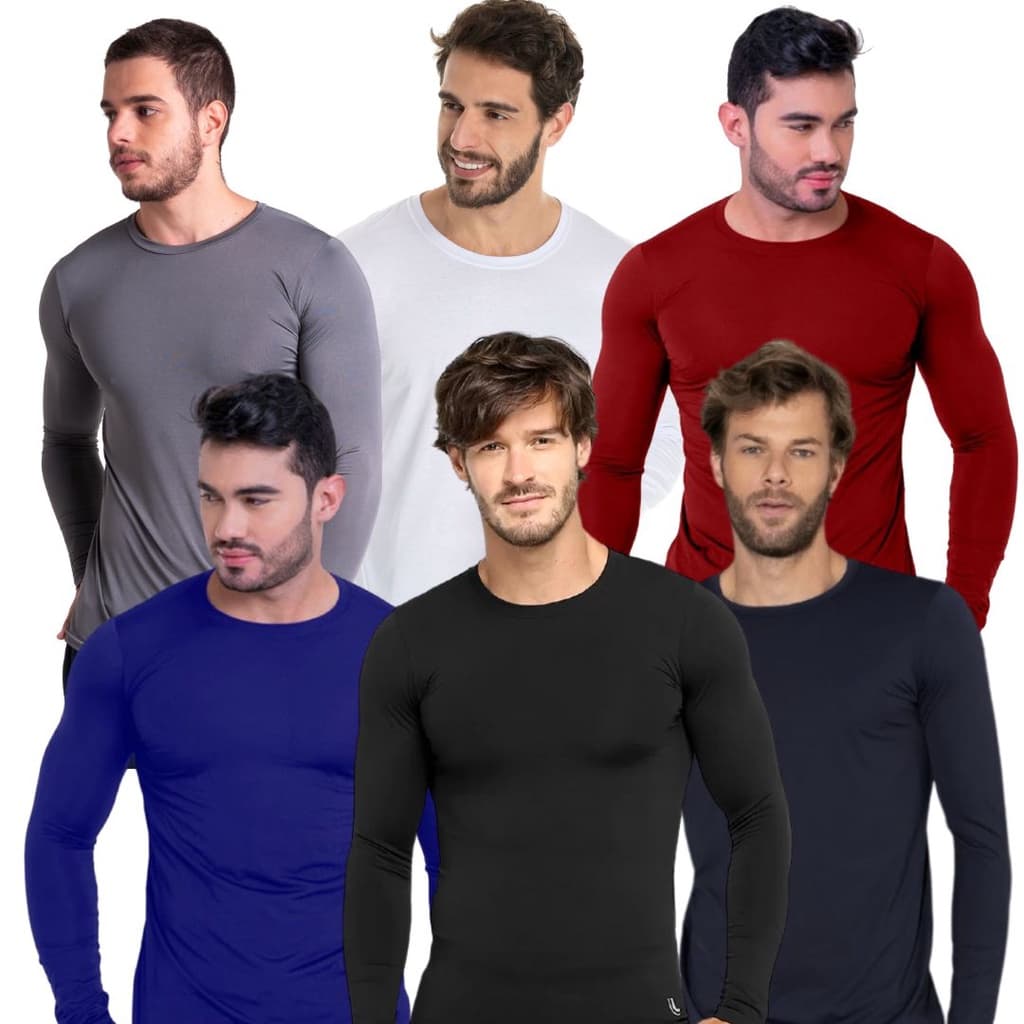 Camisetas Dry Fit Uv Moda Masculina Praia Corrida Caminhada Academia