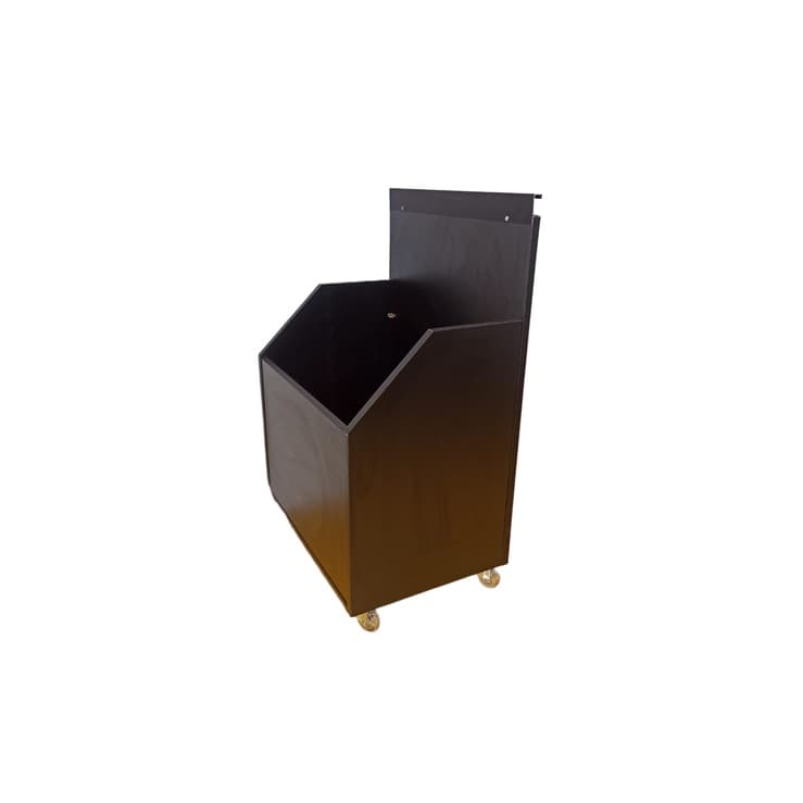 Nicho Gabinete Para Tanque Em Mdf Cor Preto Com Rodinhas Armario