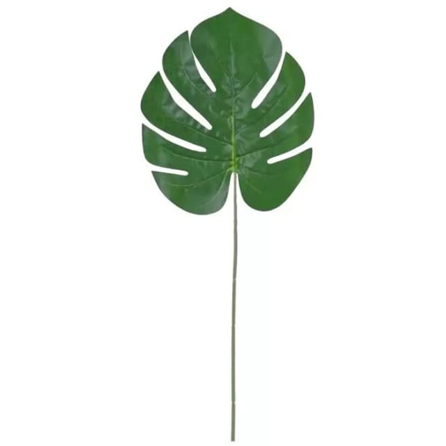 Haste de Costela de Adão Folha Artificial Planta Permanente