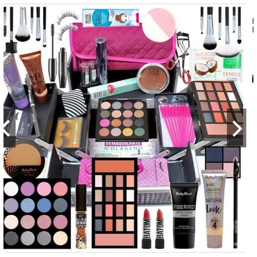 kit maquiagem diversas top 15 itens (ler descrição)