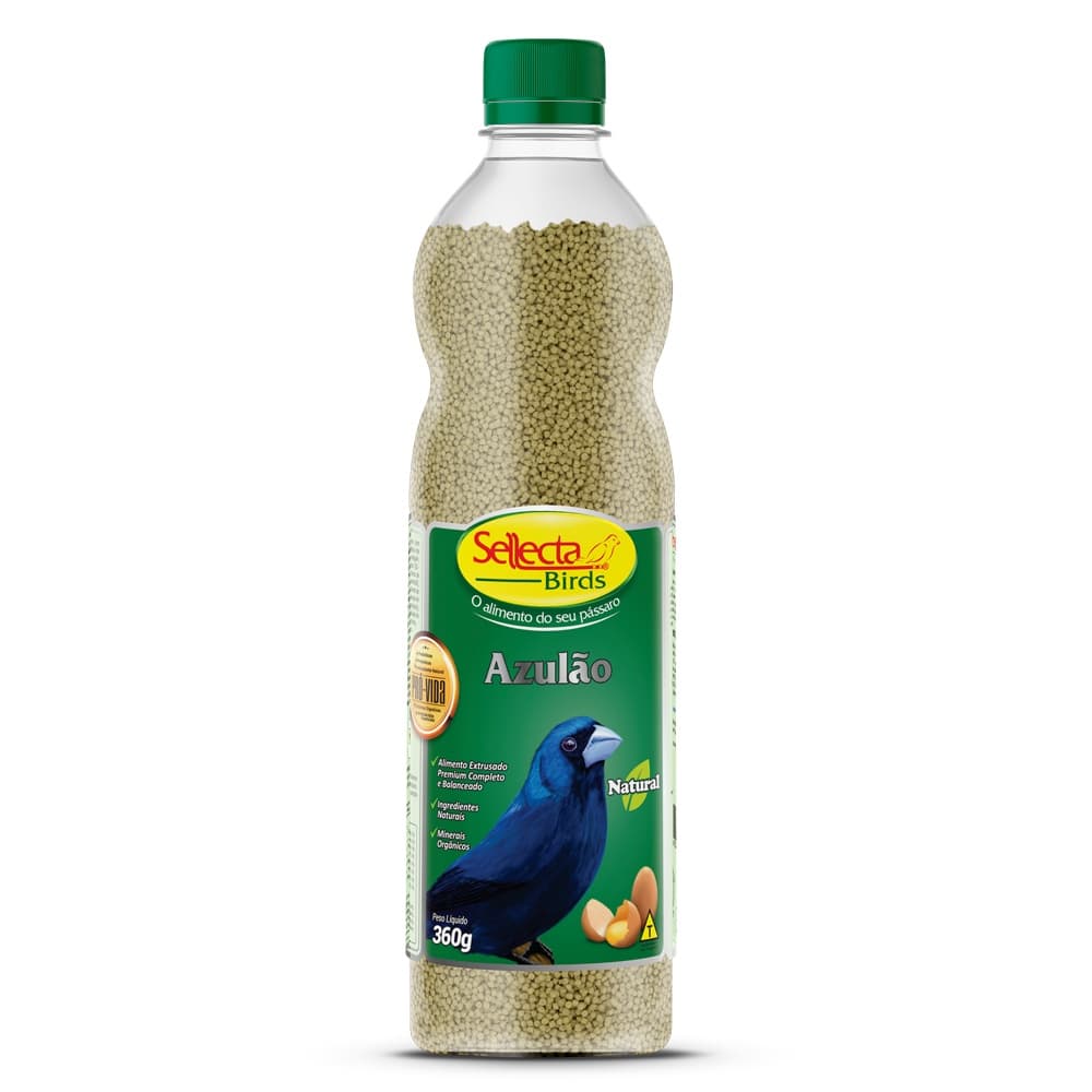 Ração Extrusada Azulão Sellecta Natural 360g