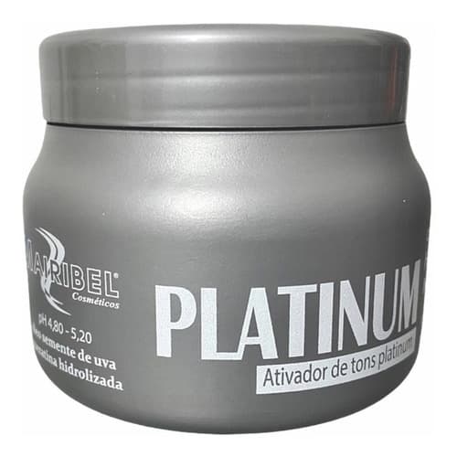 Máscara Tonalizante Matizante Platinum Mairibel Máscara Hidratação 250g