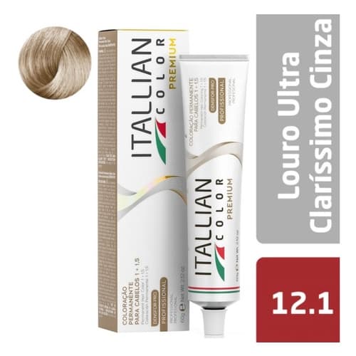 Coloração Itallian Color  12.1 (101s) Louro Clarassimo Frio