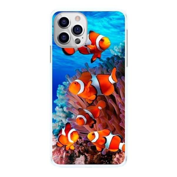 Capinha Peixe Palhaço Oceano Natureza Peixes Capa Para Celular