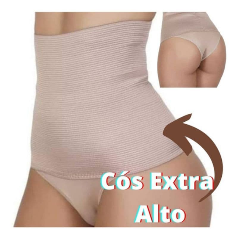 Calcinha cinta zero barriga modeladora
