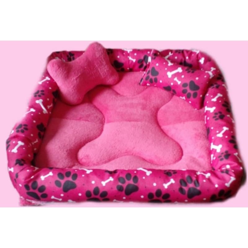 Cama caminha pet pra cães e gatos pink🐶🐱