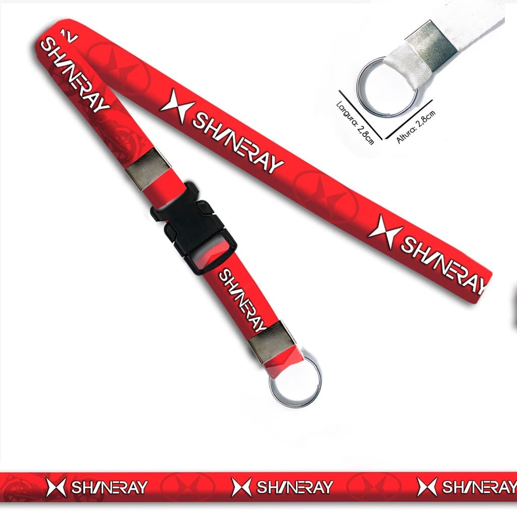 Chaveiro para Moto Shineray Motos com Argola Tradicional