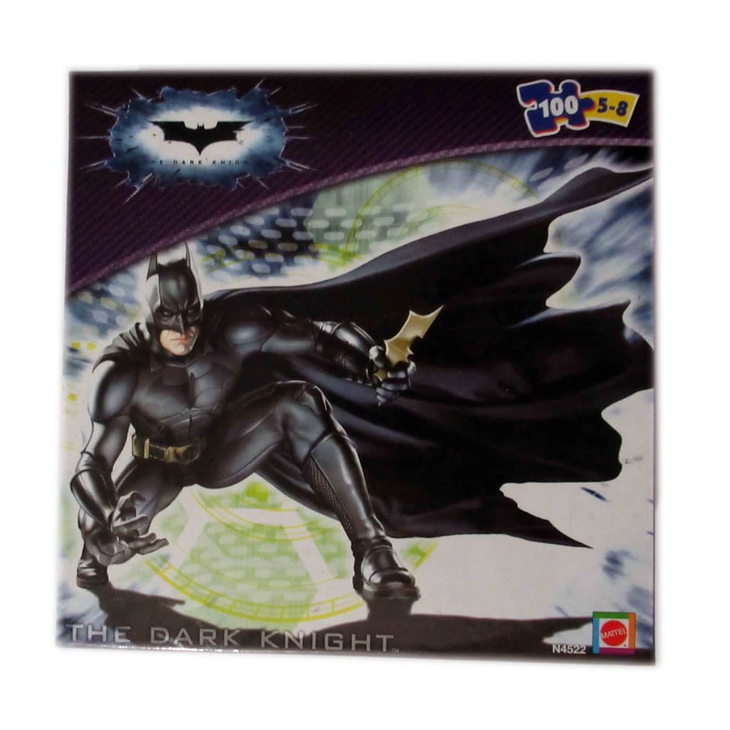 Quebra-Cabeça Puzzle Batman The Dark Knight - 100 Peças - 28,5x41,9 cm - Mattel