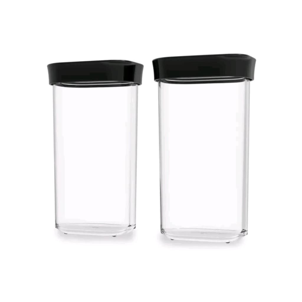 Conjunto 2 Potes Herméticos de 500ml em acrílico