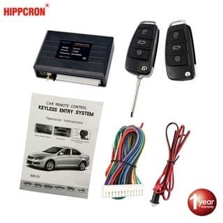 Alarme Automotivo Kit Controle Remoto De Carro Com 2 Controles+Chave Canivete Premium