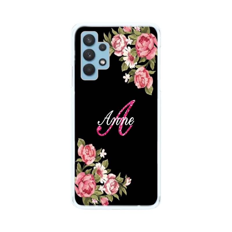 Capinha Compatível Samsung A32 4 G Floral 2 Com Nome